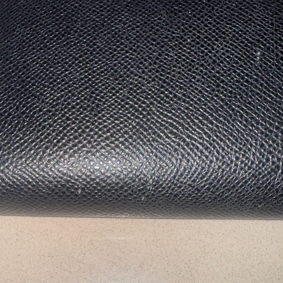 COACH Smooth Leather Slim Accordion Zip Wallet, Black - Picture 6 of 12